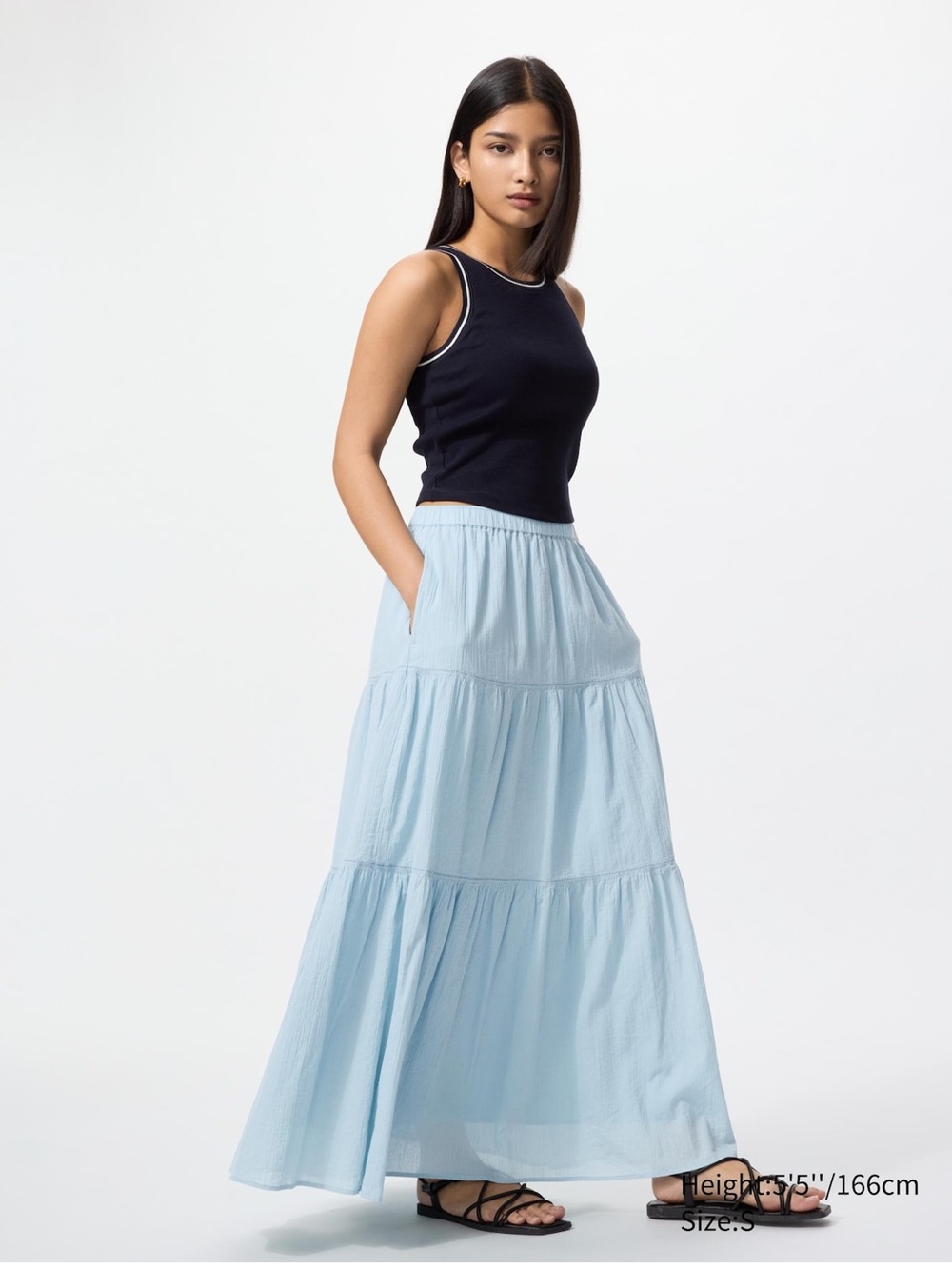 Uniqlo Tiered Skirt